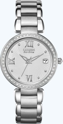     Citizen Women's "Marne Signature" Watch with Diamonds, 33mm 63618
