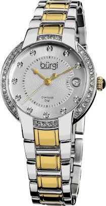     Burgi Women's Diamond Date Watch, 32mm  61154