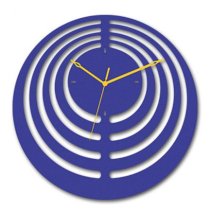 Gloob Concentric Circles Wall Clock Sticker GL672DE86PERINDFUR