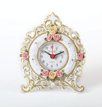 Maple's FL92 Floral Table Clock