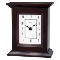 Bulova Bristol Tabletop Clock, Brown, Wood