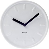 Karlsson Ceramic Station Analog Wall Clock