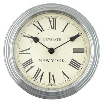 Newgate World Time Wall Clock, Dia.22cm, New York