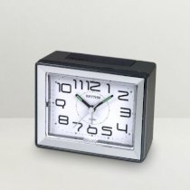 Rhythm Beep Alarm Clock Metallic Grey RH715DE44VXBINDFUR