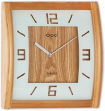  Opal Opal Designer - 5337N Analog Wall Clock (Wood) 