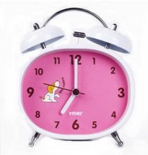 Alarm Clock With Nightlight And Loud Alarm Pink Dog