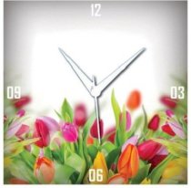  WebPlaza beautiful 744 Analog Wall Clock (Multicolor) 