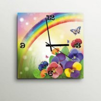 ArtEdge Rainbow Wall Clock GA420DE65FUWINDFUR