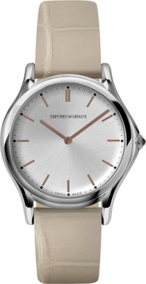     Emporio Armani Unisex Swiss Nude Leather Watch 36mm 63796