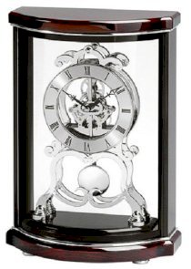 Bulova B2025 Wentworth Skeleton Mantel Clock