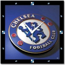  Shoprock Chelsea Football Club Analog Wall Clock (Black) 