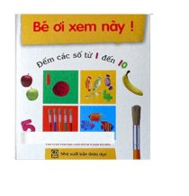 Bế ơi xem này: đếm các số từ 1 đến 10