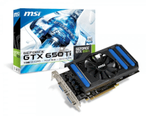 MSI N650Ti-1GD5/OC (Nvidia GeForce GTX 650Ti, 1024MB GDDR5, 128 bit,  PCI Express x16 3.0)