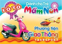 Lô tô dành cho trẻ Mầm non - Giao thông