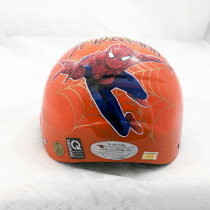 Mũ bảo hiểm trẻ em cao cấp C&H 11B - Spiderman - Cam