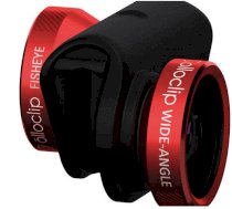 Ống kính Olloclip 4-in-1 Photo Lens for iPhone 6/6 Plus (Red Lens with Black Clip) 