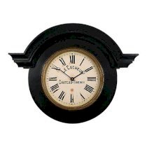 Lascelles Chateau Style Wall Clock, Dia.63cm, Black