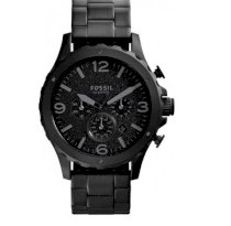 Fossil Men's Nate Chronograph Stainless Watch 46mm 65000