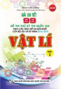 Giải chi tiết 99 đề thi thử kỳ thi Quốc gia VẬT LÍ quyển 1