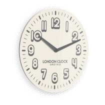 LC Designs UK - JIVE - Cream 30cm Wall Clock