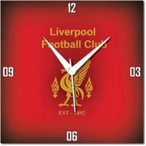  WebPlaza Liverpool Football Club Analog Wall Clock (Multicolor) 