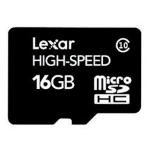 Lexar MicroSD 16GB Class 10