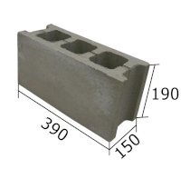 Gạch Block xây rỗng Phước An tường 150mm (390x150x190)