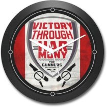 Shop Mantra Arsenal The Gunners Victory Round Clock Analog Wall Clock (Black)