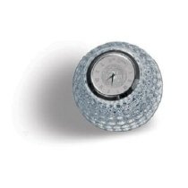 Longwood University - Crystal Golf Ball Clock - Silver