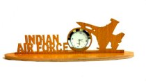 Panache Indian Airforce Theme Table Clock