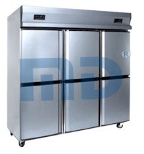 Tủ lạnh công nghiệp 6 cánh 1 chế độ có quạt FORZEL D1.6-L6F