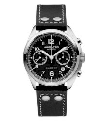 Hamilton Men's Swiss Automatic Black Leather 41mm 58968