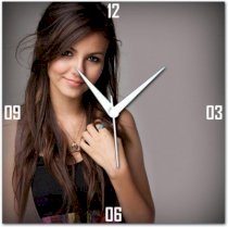 WebPlaza Victoria Justice 4 Analog Wall Clock (Multicolor) 
