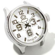 Invicta Russian Diver Grand Limited Edition White Dial Stainless Steel Desk Clock 1787