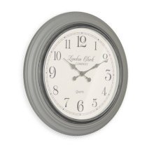 LC Designs UK - ELEANOR - Taupe 54cm Wall Clock
