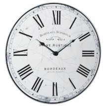 LC Designs UK Vinge Rustique Mirrored Wall Clock 40cm