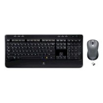 Bộ bàn phím và chuột không dây Logitech MK520R (Đen)