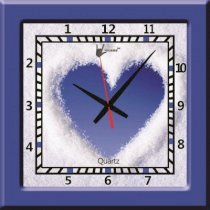  Lycans Anti 0118 Analog Wall Clock (Blue, White) 