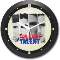 Shop Mantra Chelsea Fc Too Much Talent Round Analog Wall Clock (Black)