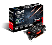 ASUS R7250X-1GD5 (ATI Radeon R7 250X, 1GB GDDR5, 128 bit, PCI Express 3.0)