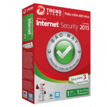 Phần mềm diệt virus Trend Micro Internet Security 2015 (3PC)