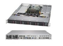 Server Supermicro SuperServer 1018R-WC0R (Black) (SYS-1018R-WC0R) E5-2660 v3 (Intel Xeon E5-2660 v3 2.60GHz, RAM 16GB, PS 750W, Không kèm ổ cứng)