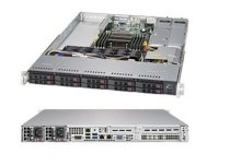 Server Supermicro SuperServer 1018R-WC0R (Black) (SYS-1018R-WC0R) E5-2695 v3 (Intel Xeon E5-2695 v3 2.30GHz, RAM 16GB, PS 750W, Không kèm ổ cứng)