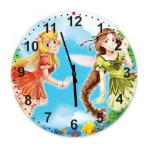Đồng hồ treo tường Clockadoodledoo Magic Fairies