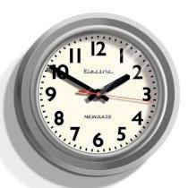Đồng hồ treo tường Newgate Telectric Clock - Clockwork Grey