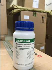 Daejung Magnesium sulfate anhydrous powder 99.0~101% - 20kg (10034-99-8)