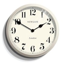 Đồng hồ treo tường Newgate Battersby Linen White Clock