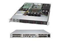 Server Supermicro SuperServer 1018GR-T (Black) (SYS-1018GR-T) E5-1650 v3 (Intel Xeon E5-1650 v3 3.50GHz, RAM 8GB, 1400W, Không kèm ổ cứng)