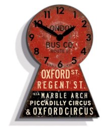 Đồng hồ treo tường Newgate Oxford Street Bus Clock - H60cm