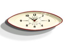 Đồng hồ treo tường Newgate Bullitt Clock - Red